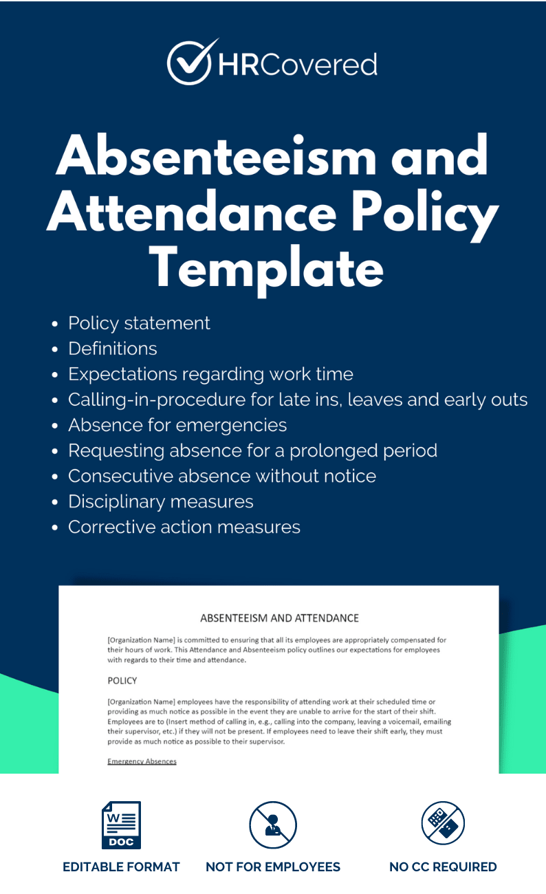 Company Attendance Policy Template
